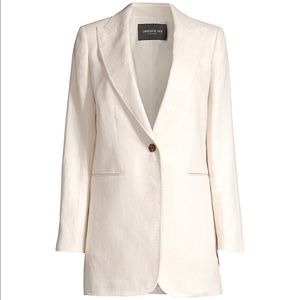 Lafayette 148 New York Linen Blazer Jacket
